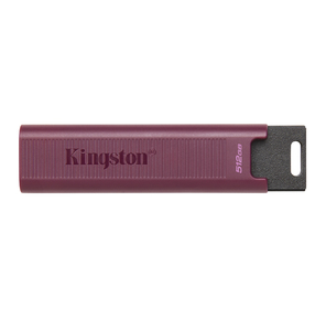 Kingston USB Drive 512GB DataTraveler MaxA USB3.2 Gen 2 Type-A,  бордовый