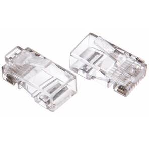 Коннекторы RJ-45  (8P8C) для UTP кабеля 5 кат.  ( упаковка по 20 шт.) VCOM