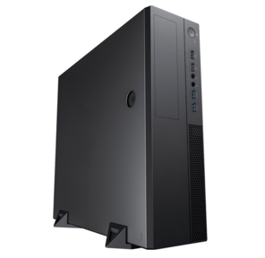 Slim Case Powerman EL510 Black PM-300ATX U3.0*2+U2*2+A (HD): fan 9cm; intrusion switch