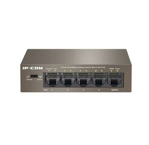 IP-COM F1105P-4-63W Неуправляемый PoE коммутатор 5*10 / 100Etherne,  802.3af / at,  до 63Вт