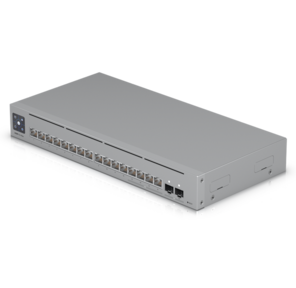 Коммутатор /  Networking interface,   (12) GbE RJ45 ports  (4) 1 / 2.5 GbE RJ45 ports  (2) 10G SFP+ ports ; Total non-blocking throughput,  42 Gbps ; Switching capacity,  84 Gbps