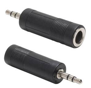 New Переходник аудио стерео 3.5мм M  (штекер) --> 6.35мм F  (гнездо) VCOM <CA545>