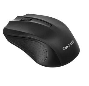 Exegate EX279045RUS Беспроводная мышь ExeGate SR-9023 <black,  optical,  3btn / scroll,  1200dpi,  USB> Color box
