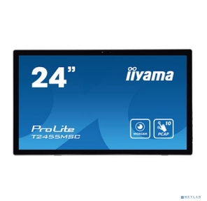 Монитор Iiyama 23.8" ProLite T2455MSC-B1 черный IPS LED 5ms 16:9 HDMI M / M глянцевая 1000:1 400cd 178гр / 178гр 1920x1080 DP FHD USB Touch 4.4кг