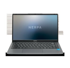 Ноутбук /  Ноутбук NERPA CASPICA ALOSO I342-14  (14.1" IPS / 1920x1080 / Intel Core i3-1215U  (1.2GHz) / 16GB / 500GB NVMe SSD / UHD / WiFi+BT / noOS / 51WHr / 1.45kg / Grey / 1Y)