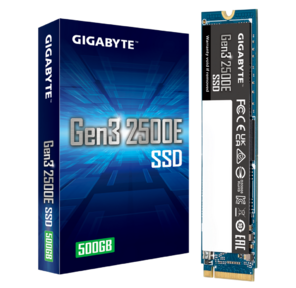 Твердотельный накопитель SSD Gigabyte 2500E G325E500G 500GB M.2 NVMe PCIe 3.0