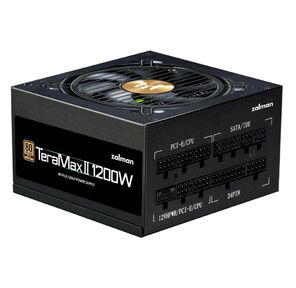 Zalman ZM1200-TMX2,  1200W,  ATX12V v2.52,  APFC,  12cm Fan,  80+ Gold Gen5,  Full Modular,  Retail