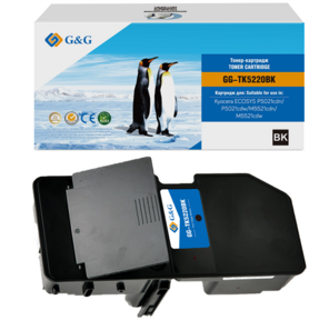G&G toner cartridge for Kyocera P5021cdn / P5021cdw / M5521cdn / M5521cdw 1 200 pages TK-5220BK 1T02R90NL1