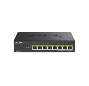 Коммутатор D-Link DMS-108P / A1A 8x2.5Гбит / с 8PoE 230W неуправляемый