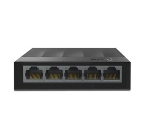 Сетевое оборудование TP-Link LS1005G,  5-портовый гигабитный неуправляемый коммутатор,  5 портов RJ45 10 / 100 / 1000 Мбит / с,  пластиковый корпус