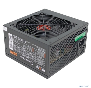 Ginzzu CB500 12CM black, 24+4p, PCI-E,  4*SATA,  3*IDE, оплетка MB,  кабель питания