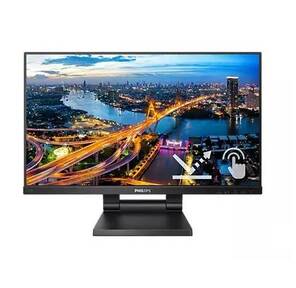 МОНИТОР 21.5" PHILIPS 222B1TC / 00 Black  (IPS,  Multi-Touch,  1920x1080,  75Hz,  4 ms,  178° / 178°,  250 cd / m,  50M:1,  +HDMI 1.4,  +DisplayPort 1.2,  +4xUSB 3.2,  +MM,  +регулировка по высоте)