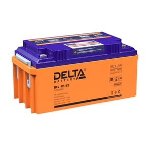 Delta GEL 12-65  (12V / 65Ач) свинцово- кислотный аккумулятор