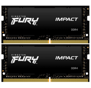 Kingston DRAM 64GB 2666MHz DDR4 CL16 SODIMM  (Kit of 2) FURY Impact EAN: 740617318531
