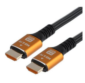 Кабель GoPower Ultra High Speed HDMI  (m)-HDMI  (m) 2.0м нейлон ver.2.1 8K 60Hz серый в пакете  (1 / 150)