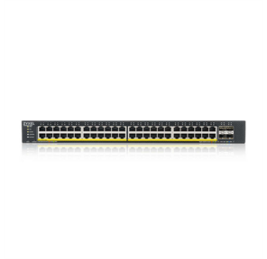 Smart L3 Lite коммутатор PoE+ Zyxel NebulaFlex XGS1935-52HP,  rack 19",  48xGE PoE+,  4xSFP+,  бюджет PoE 375 Вт