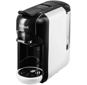 Кофемашина Kitfort КТ-7546 1450Вт белый / черный