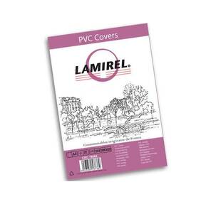 Lamirel Обложки Transparent CRC LA-7868401  (A4,  PVC,  дымчатые,  200мкм,  100шт.)