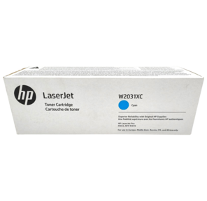 Картридж лазерный HP 415X W2031XC голубой  (6000стр.) для HP LJ M454 / MFP M479  (техн.упак)