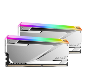 Netac Z RGB 32GB  (2x16GB) DDR5-6800  (PC5-54400) C34 Silver 34-45-45-108 1.4V XMP Dual DIMM Kit