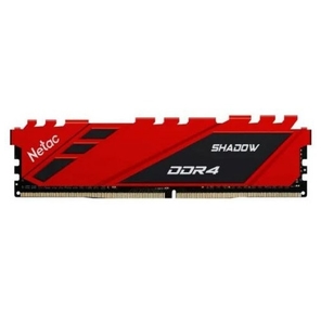Память DIMM DDR4 8Gb PC21300 2666MHz CL19 Netac Shadow red 1.2V  (NTSDD4P26SP-08R)