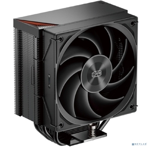 Кулер PCCooler RZ500 BK  S115X / 1200 / 1700 / 1851 / AM4 / AM5  (TDP 250W,  1x120mm PWM FAN,  4 тепловые трубки 6мм,  500-2000RPM,  32dBa)