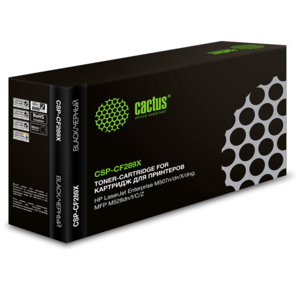 Картридж лазерный Cactus CSP-CF289X черный  (10000стр.) для HP LJ M507 / MFP M528