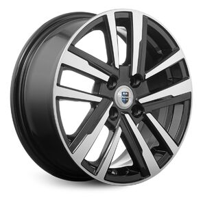 Легковой диск КиК 6, 0 / 15 4*100 Алмаз черный