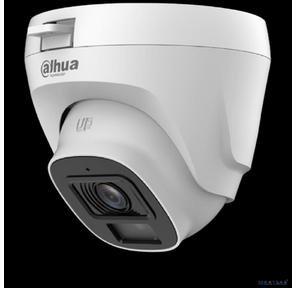 DAHUA DH-HAC-T5E20P-A-0280B Уличная турельная HDCVI-видеокамера 2Мп CMOS,  объектив 2.8мм,  ИК-подсветка до 20м,  корпус: пластик