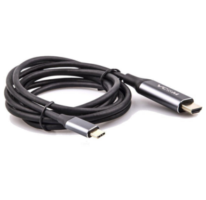 VCOM CU423MC-1.8M Кабель-адаптер USB 3.1 Type-Cm --> HDMI A (m) 4K@60Hz,  1.8m , Aluminium Shell, VCOM  <CU423MC-1.8M>