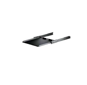 Полка C3Solution Полка 19" выдвижная для клавиатуры с направляющими,  L=620-750мм,  черная
