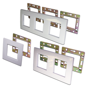 Вставка Mosaic 22.5x45,  RJ-45 STP,  кат.6,  со шторкой и увеличенным окном маркировки,  белая