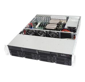 Корпус Ablecom CS-R25-37P,  PSU: CRPS (1+1),  Acbel: 800W HDD Tray: 8,  8-port 6Gbps SAS / SATA to SATA with SGPIO CS-R25-37P,  PSU: CRPS (1+1),   8 drive trays,  Backplane: 8-port 6Gbps SAS / SATA to SATA with SGPIO