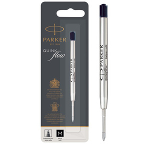 Стержень шариковый Parker QuinkFlow Z08  (CW1950369) M 1мм черные чернила блистер  (1шт)