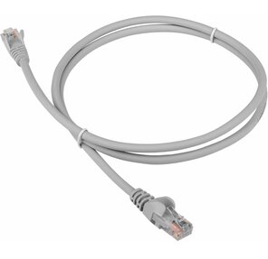 Патч-корд LANMASTER LSZH UTP кат.5e,  15 м,  серый