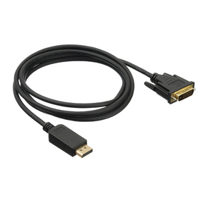 Кабель аудио-видео Buro 1.1v DisplayPort  (m) / DVI-D  (Dual Link)  (m) 2м. Позолоченные контакты черный  (BHP DPP_DVI-2)