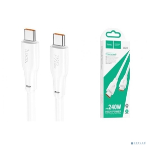 HOCO X89 /  PD кабель Type-C-Type-C /  1m /  60W /  белый