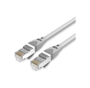 Патч-корд Vention прямой SFTP cat.6A,  RJ45 - 0, 3м. Серый