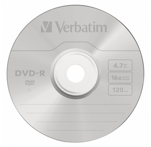 Диск DVD-R 4.7ГБ 16x Verbatim 43548 AdvancedAzo+ пласт.коробка,  на шпинделе  (50шт. / уп.)