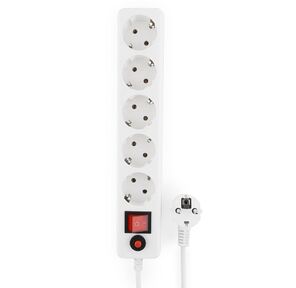 Сетевой фильтр Гарнизон <0.5 м> белый  (5 розеток ,  EHLW-4) EHLW-4