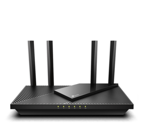 TP-Link Archer AX55 Двухдиапазонный Wi-Fi 6 роутер AX3000,  до 574 Мбит / с на 2, 4 ГГц + до 2402 Мбит / с на 5 ГГц,  4 антенны,  1 гигабитный порт WAN + 4 гигабитных порта LAN,  порт USB 3.0