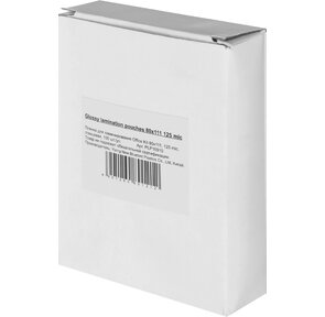 Пленка для ламинирования Office Kit,  125 мик,  100 шт.,  глянцевая 80х111  (PLP10910)