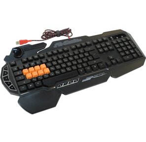 A4 Bloody B318 черный USB Multimedia Gamer LED  (подставка для запястий)