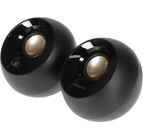 Колонки Creative PEBBLE MF1680 2.0 черный 4.4Вт