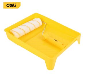 Отделочный инструмент Deli Малярный набор Deli DL509703  (ванночка 435x300x7, 5мм,  1 валик из акрилового волкна,  бюгель)