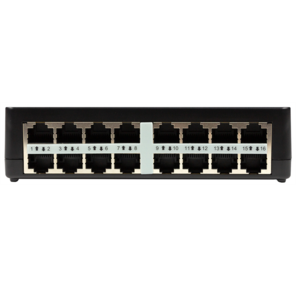 Коммутатор /  Unmanaged Switch 16x100Base-TX,  plastic case