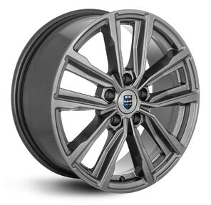 Легковой диск КиК 7, 5 / 17 5*112 Дарк платинум