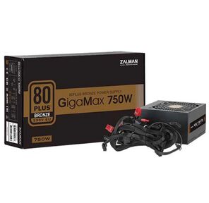 Zalman ZM750-GVII,  750W,  ATX12V v2.31,  EPS,  APFC,  12cm Fan,  80+ Bronze,  Retail