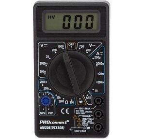 Proconnect  (13-3011) Портативный мультиметр M830B (DT830B)
