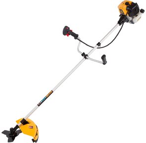 Триммер бензиновый DR-43,  43 см3,  неразъемная штанга,  состоит из 2 частей /  /  Denzel